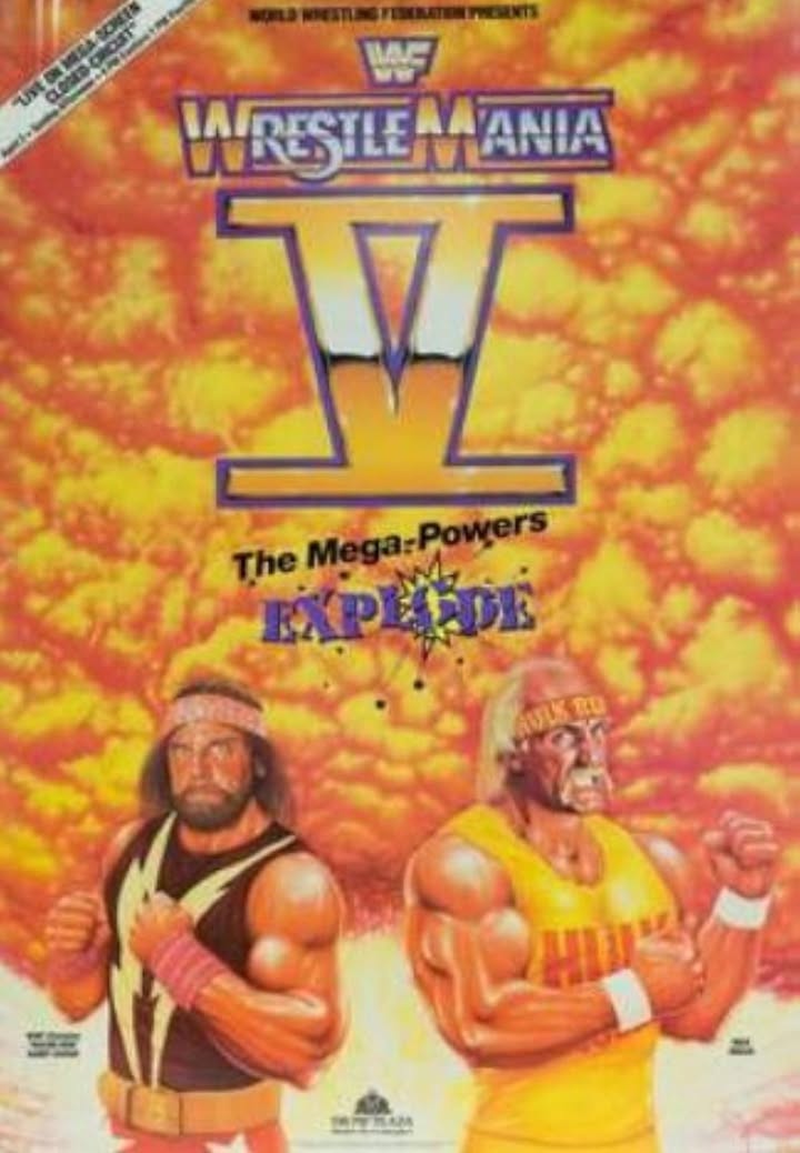 Today in wrestling history! WrestleMania V The Mega Powers Explode! (April 2, 1989) The legendary showdown between Hulk Hogan and Randy Savage finally erupted. Hogan defeated Savage to win the WWF ...