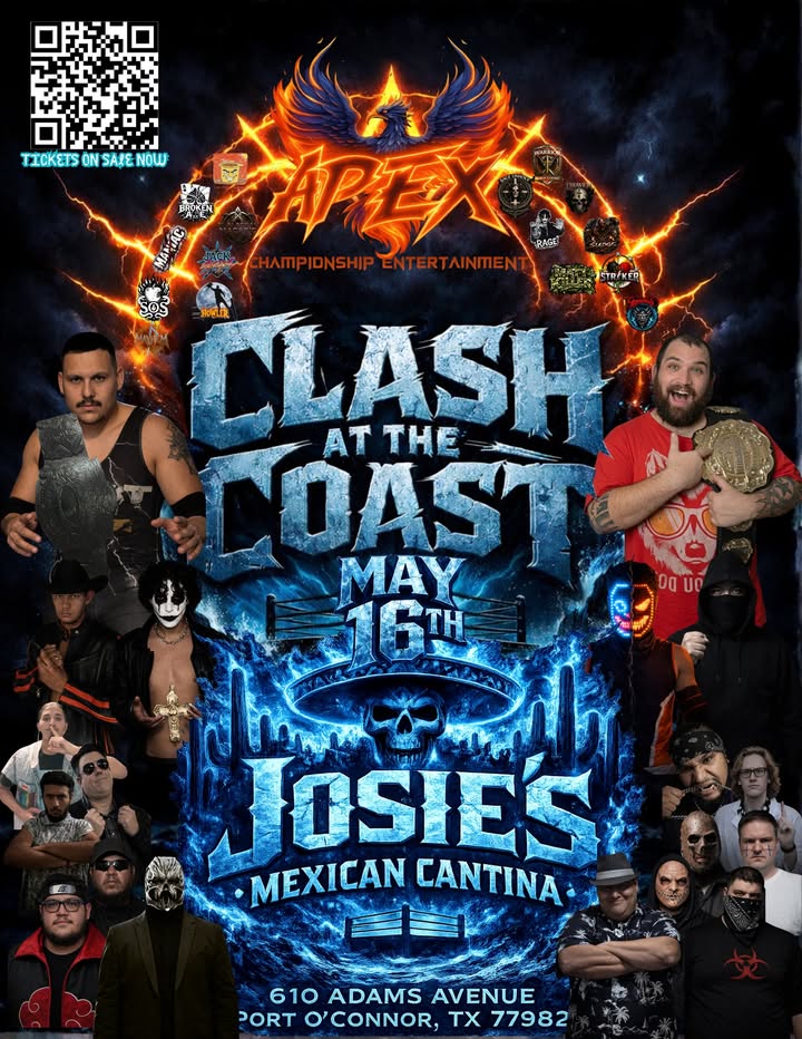 TICKETS ON SALE NOW FOR OUR NEXT PLE LIVE IN PORT O'CONNOR AT Josies Mexican Food & Cantina! WE ARE ONE MONTH AWAY FROM TEARING THE HOUSE DOWN! SCAN THE QR CODE BELOW OR VISIT US AT https://www.ape...